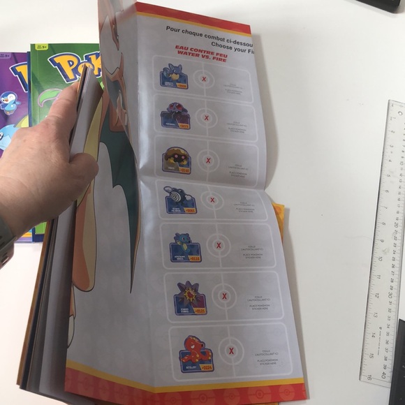 Set of 4 Pokémon Sticker Poster books - Picture 8 of 16